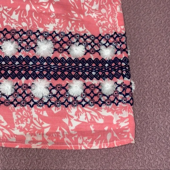 Vineyard Vines Pink and Navy Dress - Picture 2 of 4